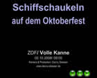 Schiffschaukel ZDF Beitrag Volle Kanne